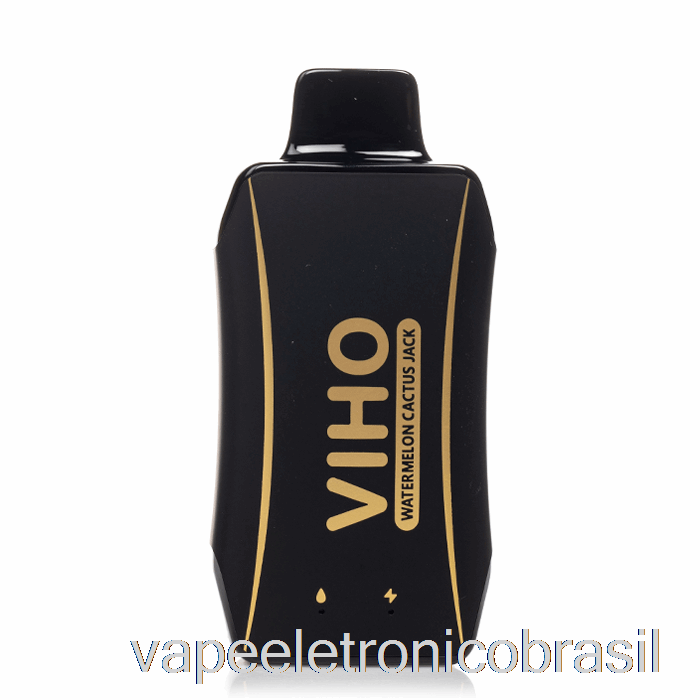Vape Recarregável Viho Turbo 10000 Descartável Melancia Cactus Jack